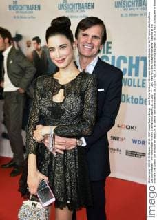 Laila Mary Witt and Husband Alexander Dibelius at the Premiere the Cinema the invisible We want Life in Cinema International Berlin 10 10 2017 Foto:xF.xKernx xFuturexImage