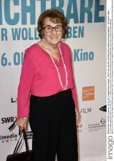 Hanni Levy at the Premiere the Cinema the invisible We want Life in Cinema International Berlin 10 10 2017 Foto:xF.xKernx xFuturexImage