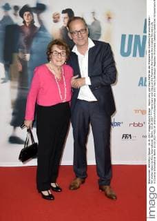 Hanni Levy and Claus at the Premiere the Cinema the invisible We want Life in Cinema International Berlin 10 10 2017 Foto:xF.xKernx xFuturexImage