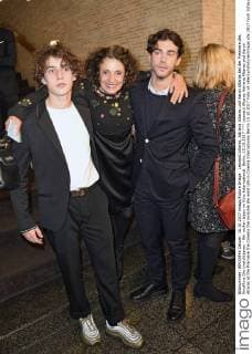 Leonard Altaras Adriana Altaras and Aaron Altaras at the Premiere the Cinema the invisible We want Life in Cinema International Berlin 10 10 2017 Foto:xF.xKernx xFuturexImage