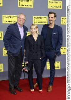 Friedrich from Thun Anna Mary Effort and Max from Thun at the Premiere if Women Undressing on the 25 Film Festival Hamburg 2017 in Cinemaxx Dammtor Hamburg 10 10 2017 Foto:xC.xTamckex xFuturexImage