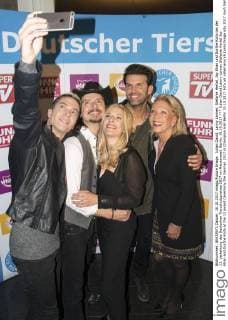 Julian David Lanny Lanner Stefanie Hertel Jay Khan and Dorthe Kollo at the 13 award Ceremony the German 2017 in Champion Hall Berlin 10 10 2017 Foto:xK.xWernerx xFuturexImage