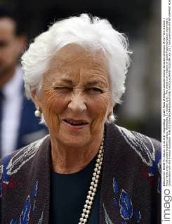 Queen Paola of Belgium pictured during the award ceremony of the Terre d avenir Focus Aarde prize in Brussels Academy palace, Wednesday 11 October 2017. This award is an initiative of Queen Paola foundation organised in collaboration with Dirk Frimout foundation.  ERICxLALMAND 05181395