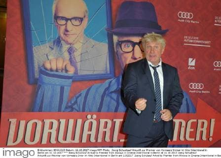 Joerg Schüttauf Arrival to Premier from Always in Cinema Interntional in Berlin at 11 10 2017