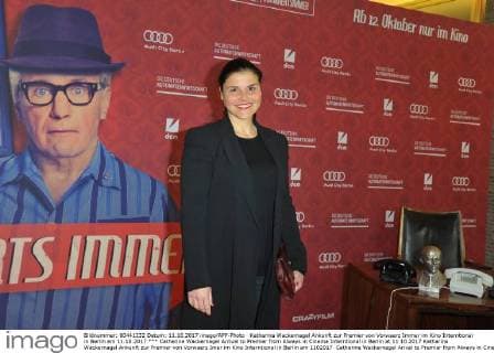 Catherine Wackernagel Arrival to Premier from Always in Cinema Interntional in Berlin at 11 10 2017