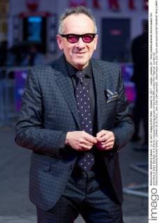 October 11, 2017 - London, London, UK - Elvis Costello attends the European film premiere of Stars DonÃ¢â‚¬â ¢t Die In Liverpool showing as part of the 51st BFI London Film Festival. London UK  - ZUMAt138 20171011_zap_t138_024 Copyright: xRayxTangx