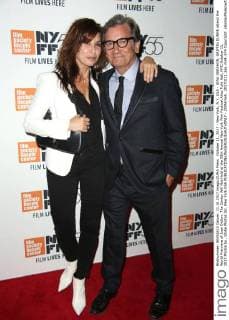 October 11, 2017 - New York, N.Y, USA - GINA GERSHON, GRIFFIN DUNNE attend the World Premiere of Joan Didion: The Center Will Not Hold at the 55th Annual New York Film Festival.Alice Tully Hall, NYC.October 11, 2017.Photos by , Globe Photos Inc. New York USA - ZUMAms4_ 20171011_zaa_ms4_074 Copyright: xSoniaxMoskowitzx