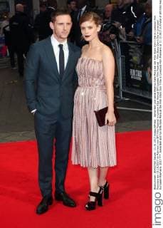 Jamie Bell and his Wife Kate Mara at the Film Stars Don T the in Liverpool Film Premiere at 11 10 2017 in Frame of BFI Film Festival in London 61st Annual BFI London Film Festival Film Stars Don T the in Liverpool European Premiere 2017