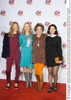 Stephanie Krogmann Susanne Bormann Muriel Baumeister and Mimi Fiedler Premiere the SAT 1 Film not with us the in Berlin at 12 10 2017 Premiere not with us the