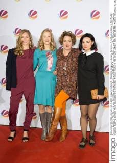 Stephanie Krogmann Susanne Bormann Muriel Baumeister and Mimi Fiedler Premiere the SAT 1 Film not with us the in Berlin at 12 10 2017 Premiere not with us the