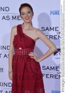 Actress Sarah Drew attends the premiere of the motion picture drama Some Kind of Different as Me at the Westwood Village Theatre in Los Angeles on October 12, 2017. Storyline: Based on the inspiring true story of international art dealer Ron Hall, who must befriend a dangerous homeless man in order to save his struggling marriage to his wife, a woman whose dreams will lead all three of them on the journey of their lives.  LAP2017101231 JIMxRUYMEN