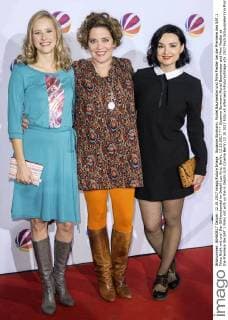 Susanne Bormann Muriel Baumeister and Mimi Fiedler at the Premiere the SAT 1 Films not with us the in Delphi LUX Cinema Berlin 12 10 2017 Foto:xK.xWernerx xFuturexImage