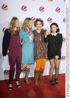 Stephanie Krogmann Susanne Bormann Muriel Baumeister and Mimi Fiedler at the Premiere the SAT 1 Films not with us the in Delphi LUX Cinema Berlin 12 10 2017 Foto:xK.xWernerx xFuturexImage