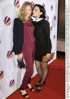 Stephanie Krogmann and Mimi Fiedler at the Premiere the SAT 1 Films not with us the in Delphi LUX Cinema Berlin 12 10 2017 Foto:xK.xWernerx xFuturexImage