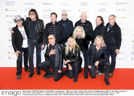 Puhdys City Carat at Golden Hen 2017 in the trade Fair Leipzig at 13 10 2017 Red Carpet