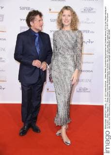 Dieter Wedel Franziska Reichenbacher at Golden Hen 2017 in the trade Fair Leipzig at 13 10 2017 Red Carpet
