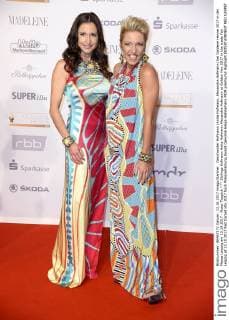Siblings Hofmann Anita Hofmann Alexandra Hofmann at Golden Hen 2017 in the trade Fair Leipzig at 13 10 2017 Red Carpet