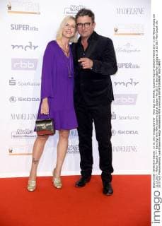 Hans Sigl with Wife Susanne Sigl at Golden Hen 2017 in the trade Fair Leipzig at 13 10 2017 Red Carpet