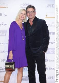 Hans Sigl with Wife Susanne Sigl at Golden Hen 2017 in the trade Fair Leipzig at 13 10 2017 Red Carpet
