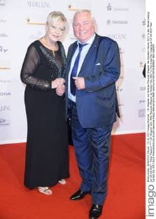 Ulli Wegner with Wife Margret Wegner at Golden Hen 2017 in the trade Fair Leipzig at 13 10 2017 Red Carpet