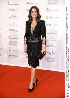 Katarina Witt at Golden Hen 2017 in the trade Fair Leipzig at 13 10 2017 Red Carpet