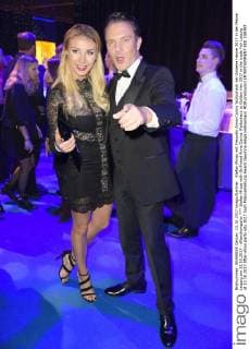Stefan Mross with Girlfriend Anna Carina Woitschack at Golden Hen 2017 in the trade Fair Leipzig at 13 10 2017 After-show party
