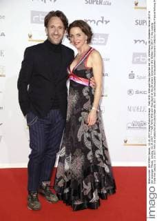 Falk Willy Wild and Gisa Zach at the 23 award Ceremony the Golden Hen 2017 in the Leipzig trade Fair Leipzig 13 10 2017 Foto:xS.xGabschx xFuturexImage