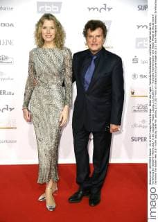 Franziska Reichenbacher and Dieter Wedel at the 23 award Ceremony the Golden Hen 2017 in the Leipzig trade Fair Leipzig 13 10 2017 Foto:xS.xGabschx xFuturexImage