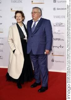 Renate Krößner with Husband Bernd Stegemann at the 23 award Ceremony the Golden Hen 2017 in the Leipzig trade Fair Leipzig 13 10 2017 Foto:xS.xGabschx xFuturexImage