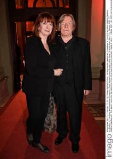 Manfred Zapatka with Wife award Ceremony the Hesse Film Prize Prize Award Ceremony Ancients Opera at Main 13 October 2017