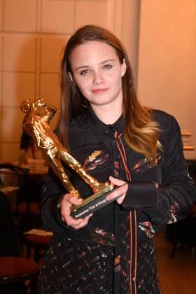 Jasna Fritzi Bauer award Ceremony the Hesse Film Prize Prize Award Ceremony Ancients Opera at Main 13 October 2017
