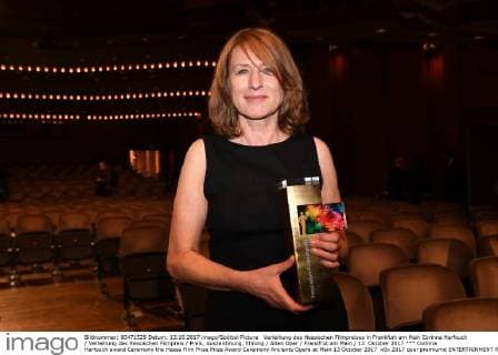 Corinna Harfouch award Ceremony the Hesse Film Prize Prize Award Ceremony Ancients Opera at Main 13 October 2017
