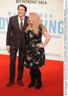 English TV host Jonathan Ross and wife, producer Jane Goldman, attending the Downsizing film premiere, held at London s Odeon Cinema Leicester Square. OCTOBER 13th 2017  TSTx172424