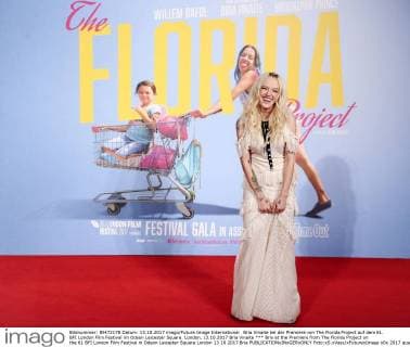 Bria at the Premiere from The Florida Project on the 61 BFI London Film Festival in Odeon Leicester Square London 13 10 2017 Bria  Foto:xS.xVasx xFuturexImage