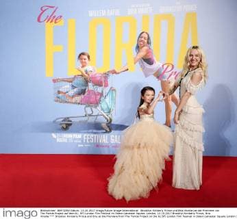 Brooklyn Kimberly Prince and Bria at the Premiere from The Florida Project on the 61 BFI London Film Festival in Odeon Leicester Square London 13 10 2017 Brooklyn Kimberly Prince Bria  Foto:xS.xVasx xFuturexImage