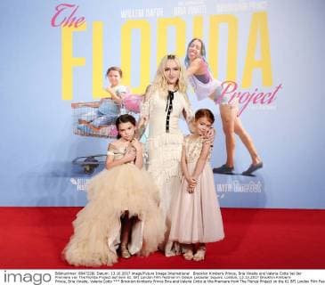 Brooklyn Kimberly Prince Bria and Valeria Cotto at the Premiere from The Florida Project on the 61 BFI London Film Festival in Odeon Leicester Square London 13 10 2017 Brooklyn Kimberly Prince Bria Valeria Cotto  Foto:xS.xVasx xFuturexImage
