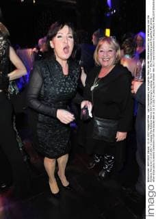 Ute Freundenberg and Angelika Man at the After-show party to award Ceremony from the Golden Hen at 13 10 2017 in Leipzig the Golden Hen 2017 award Ceremony in Leipzig Party