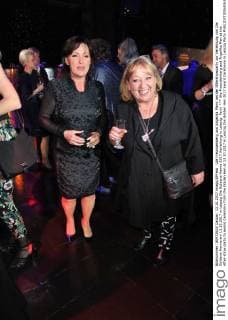 Ute Freundenberg and Angelika Man at the After-show party to award Ceremony from the Golden Hen at 13 10 2017 in Leipzig the Golden Hen 2017 award Ceremony in Leipzig Party