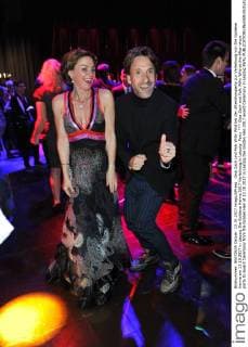Gisa Zach and Falk Willy Wild at the After-show party to award Ceremony from the Golden Hen at 13 10 2017 in Leipzig the Golden Hen 2017 award Ceremony in Leipzig Party