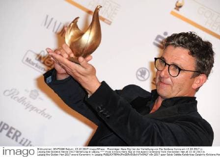 Prize winners Hans Sigl at the award Ceremony from the Golden Hen at 13 10 2017 in Leipzig the Golden Hen 2017 award Ceremony in Leipzig