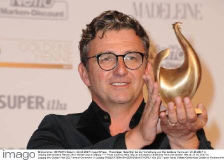 Prize winners Hans Sigl at the award Ceremony from the Golden Hen at 13 10 2017 in Leipzig the Golden Hen 2017 award Ceremony in Leipzig