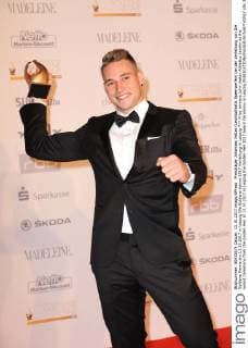 Prize winners John Vetter Athletics Javelin at the award Ceremony from the Golden Hen at 13 10 2017 in Leipzig the Golden Hen 2017 award Ceremony in Leipzig