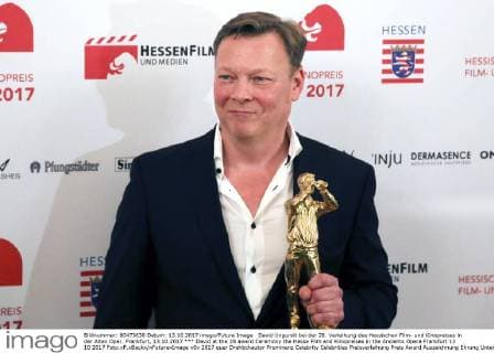 David at the 28 award Ceremony the Hesse Film and Kinopreises in the Ancients Opera Frankfurt 13 10 2017 Foto:xP.xBackx xFuturexImage