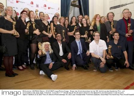 Winner the at the 28 award Ceremony the Hesse Film and Kinopreises in the Ancients Opera Frankfurt 13 10 2017 Foto:xP.xBackx xFuturexImage