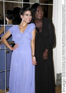 Neda Rahmanian and Thelma Buabeng at the 28 award Ceremony the Hesse Film and Kinopreises in the Ancients Opera Frankfurt 13 10 2017 Foto:xP.xBackx xFuturexImage