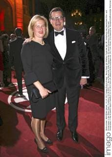 Boris Rhine with Wife Tanja at the 28 award Ceremony the Hesse Film and Kinopreises in the Ancients Opera Frankfurt 13 10 2017 Foto:xP.xBackx xFuturexImage