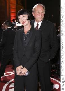 Ulrich Tukur with Wife Catherine John at the 28 award Ceremony the Hesse Film and Kinopreises in the Ancients Opera Frankfurt 13 10 2017 Foto:xP.xBackx xFuturexImage