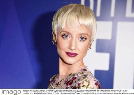 Andrea Riseborough at the Award ceremony on the 61 BFI London Film Festival in Banqueting House London 14 10 2017 Andrea Riseborough  Foto:xS.xVasx xFuturexImage