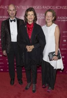 Attendance at Jacob Mühlrads concert, Berwaldhallen, Stockholm, 2017-10-14 Carl Gustav de Suede;Silvia de Suede Stockholm Sweden  554490