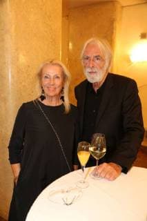 Wozzeck Premiere Vienna Theatre to the Vienna 15 10 2017 Michael Haneke with Woman Susanne